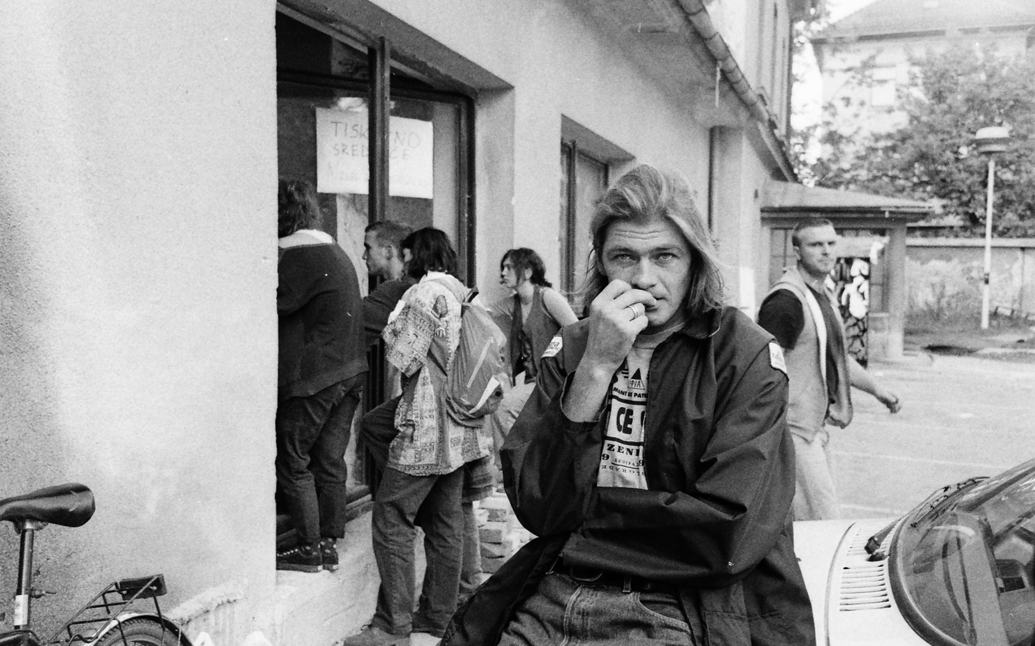 Zasedba Metelkove septembra 1993. (Foto: BOBO)