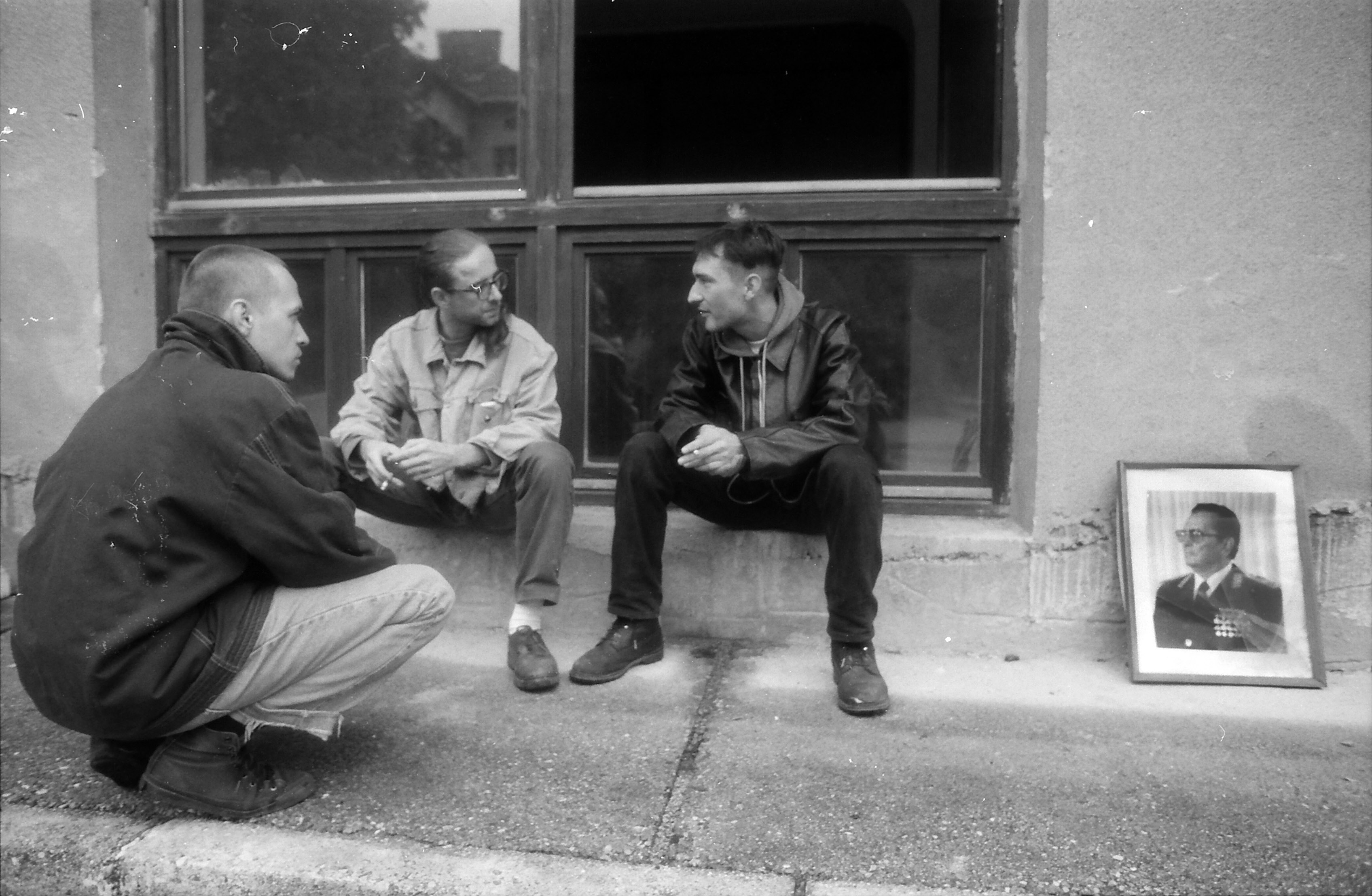 Zasedba Metelkove septembra 1993. (Foto: BOBO)