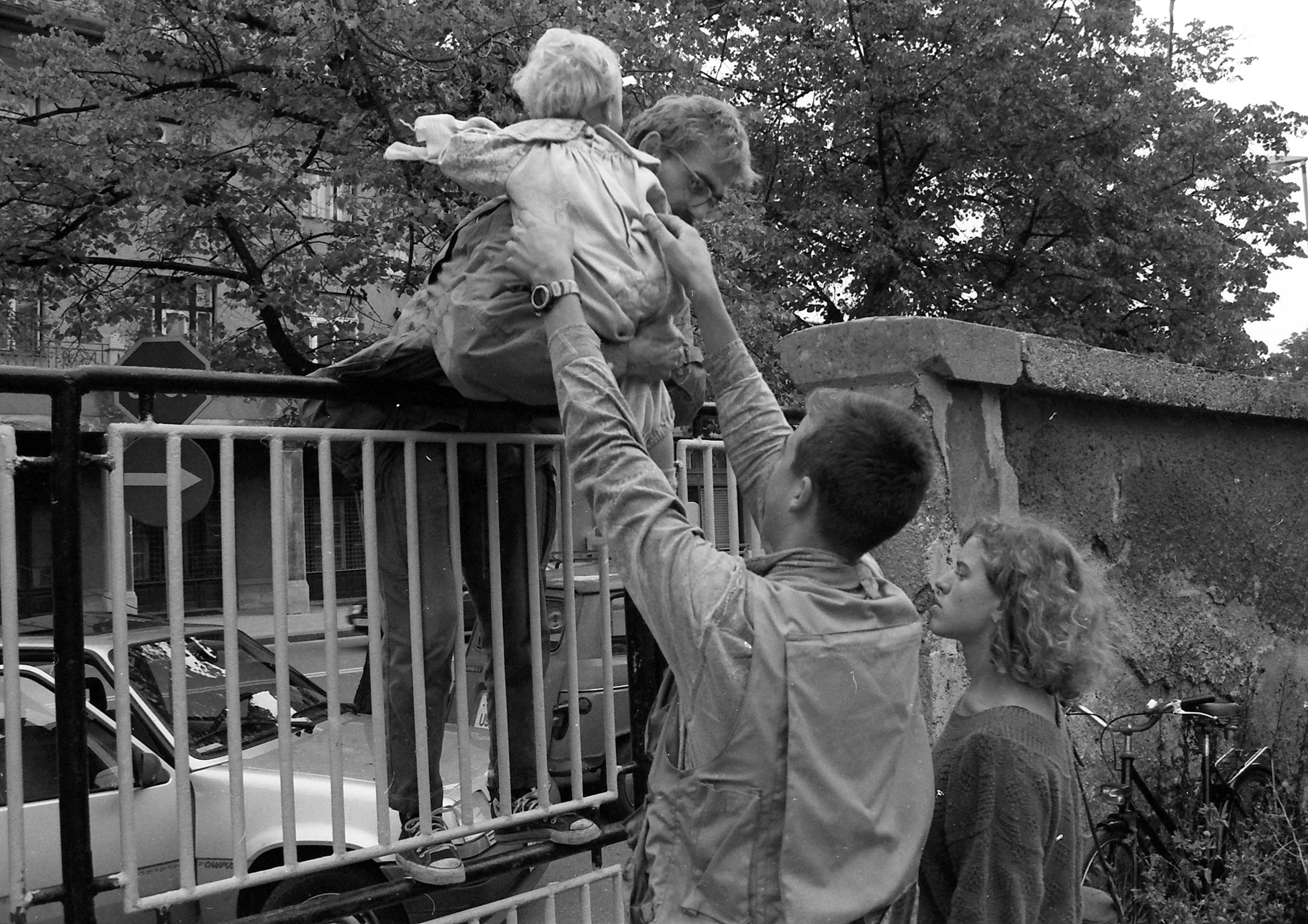 Zasedba Metelkove septembra 1993. (Foto: BOBO)