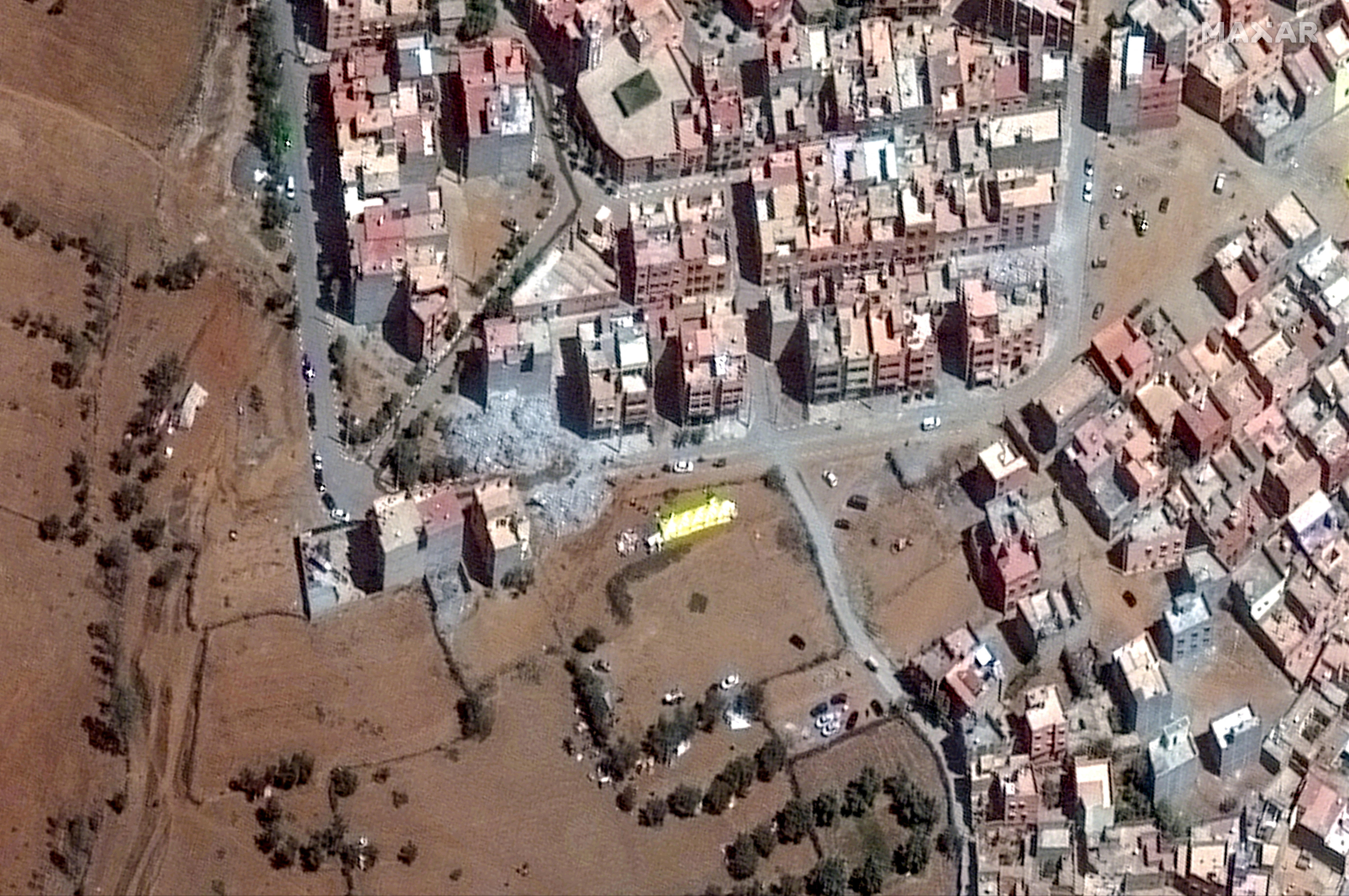 Maxar Technologies/REUTERS (Pogled iz zraka   Amizmiz)