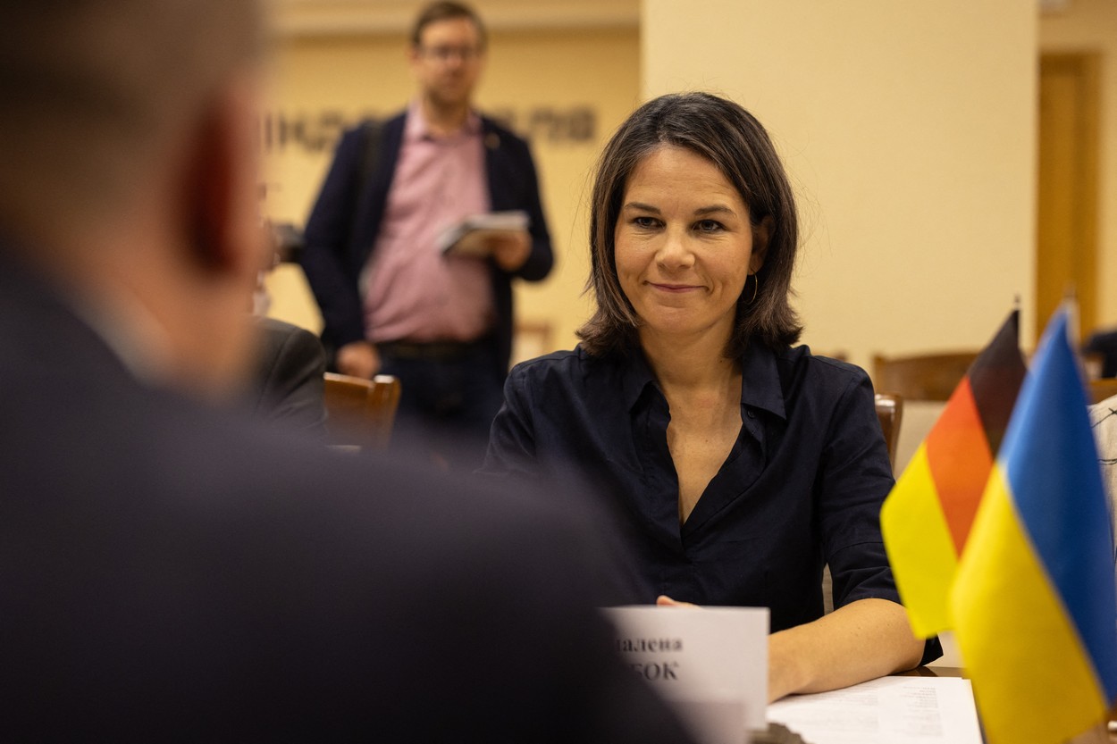 Annalena Baerbock, kijev, Ukrajina