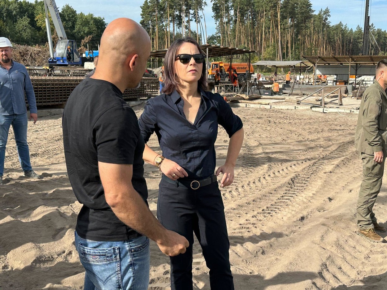 Annalena Baerbock, kijev, Ukrajina