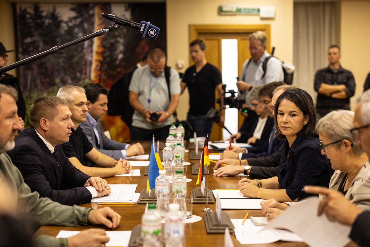 Annalena Baerbock, kijev, Ukrajina