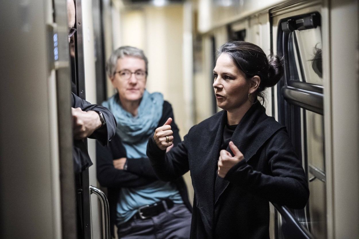 Annalena Baerbock, kijev, Ukrajina