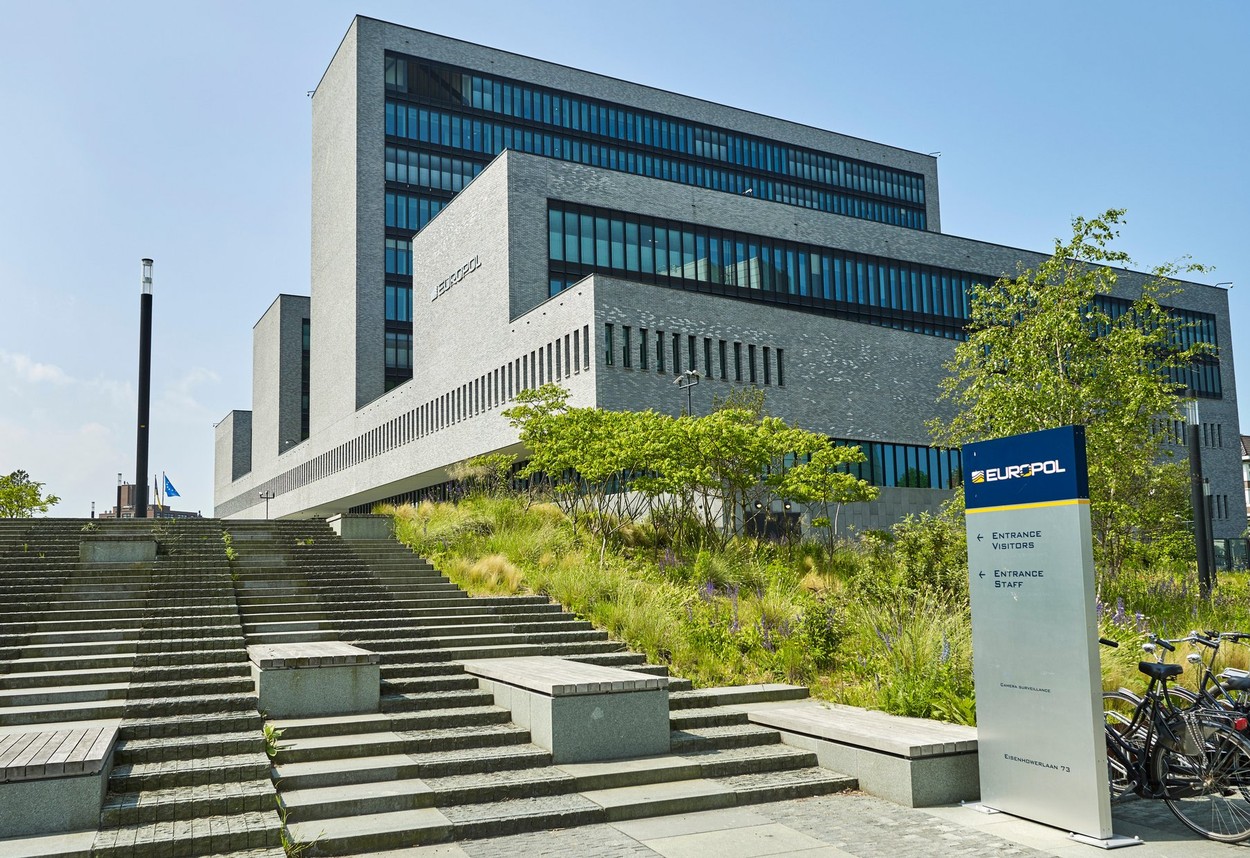 Sedež Evropskega policijskega urada v Haagu.