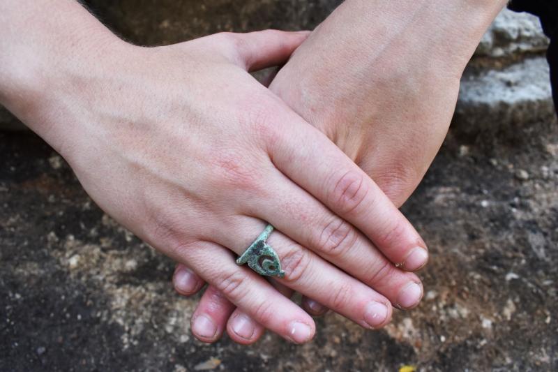 arheološka najdba, prstan, SNG Drama