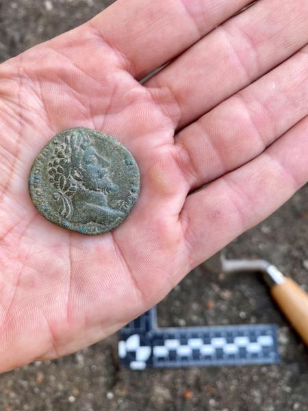 arheološka najdba, SNG Drama, Mark Avrelij