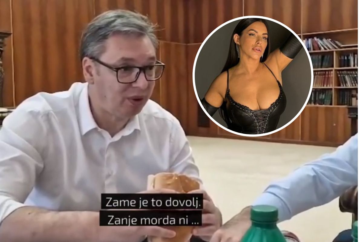 Aleksandar Vučić in Seka Aleksić