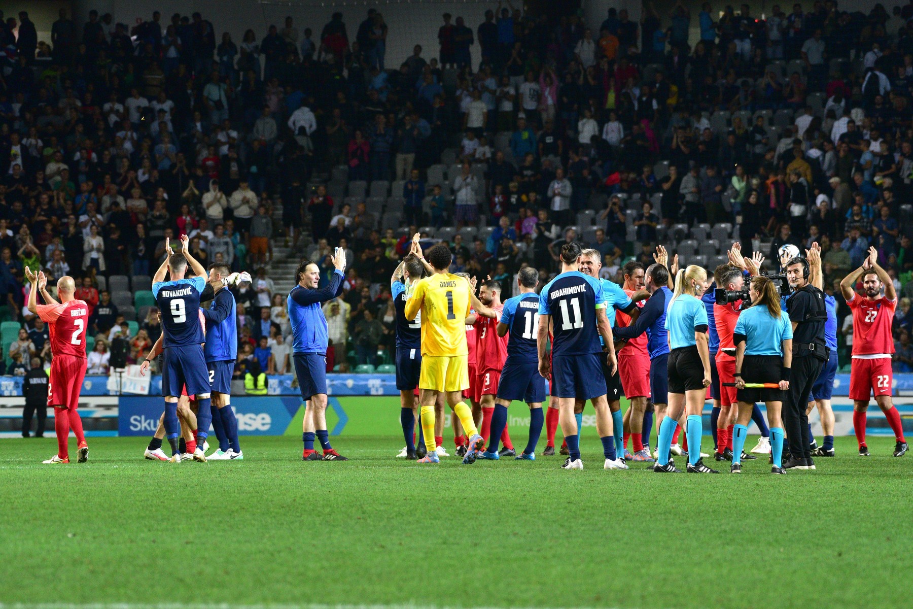 dobrodelna tekma, stožice