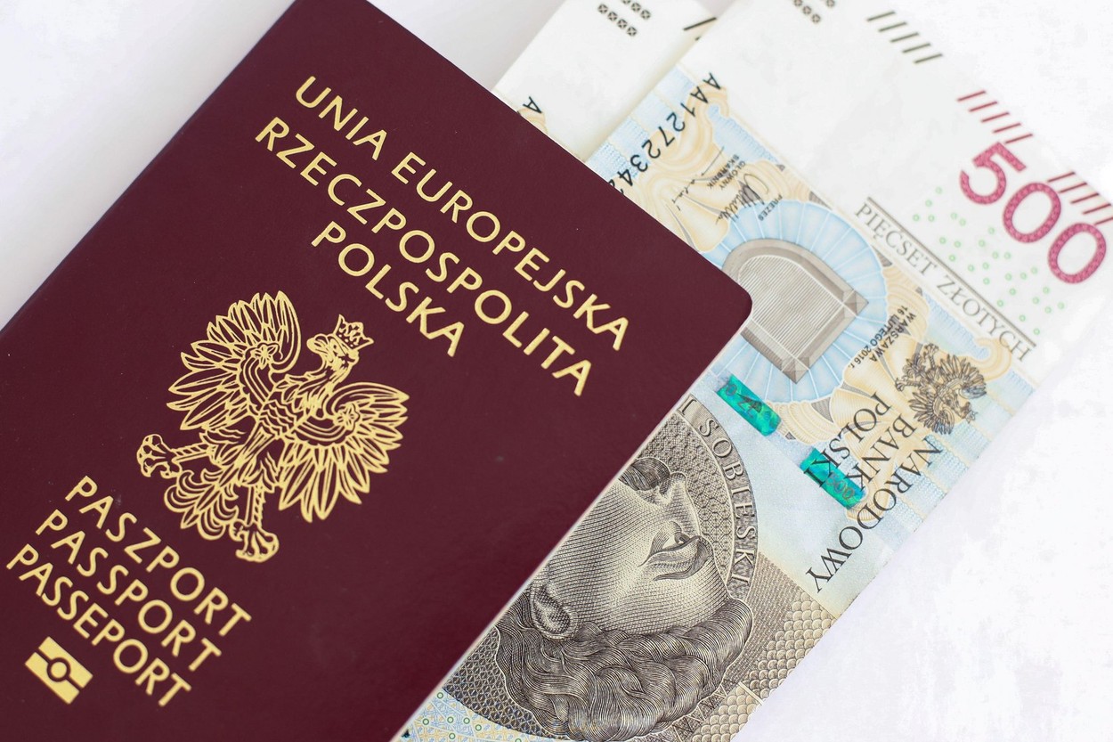 Poljska, viza, denar, poljski vizum