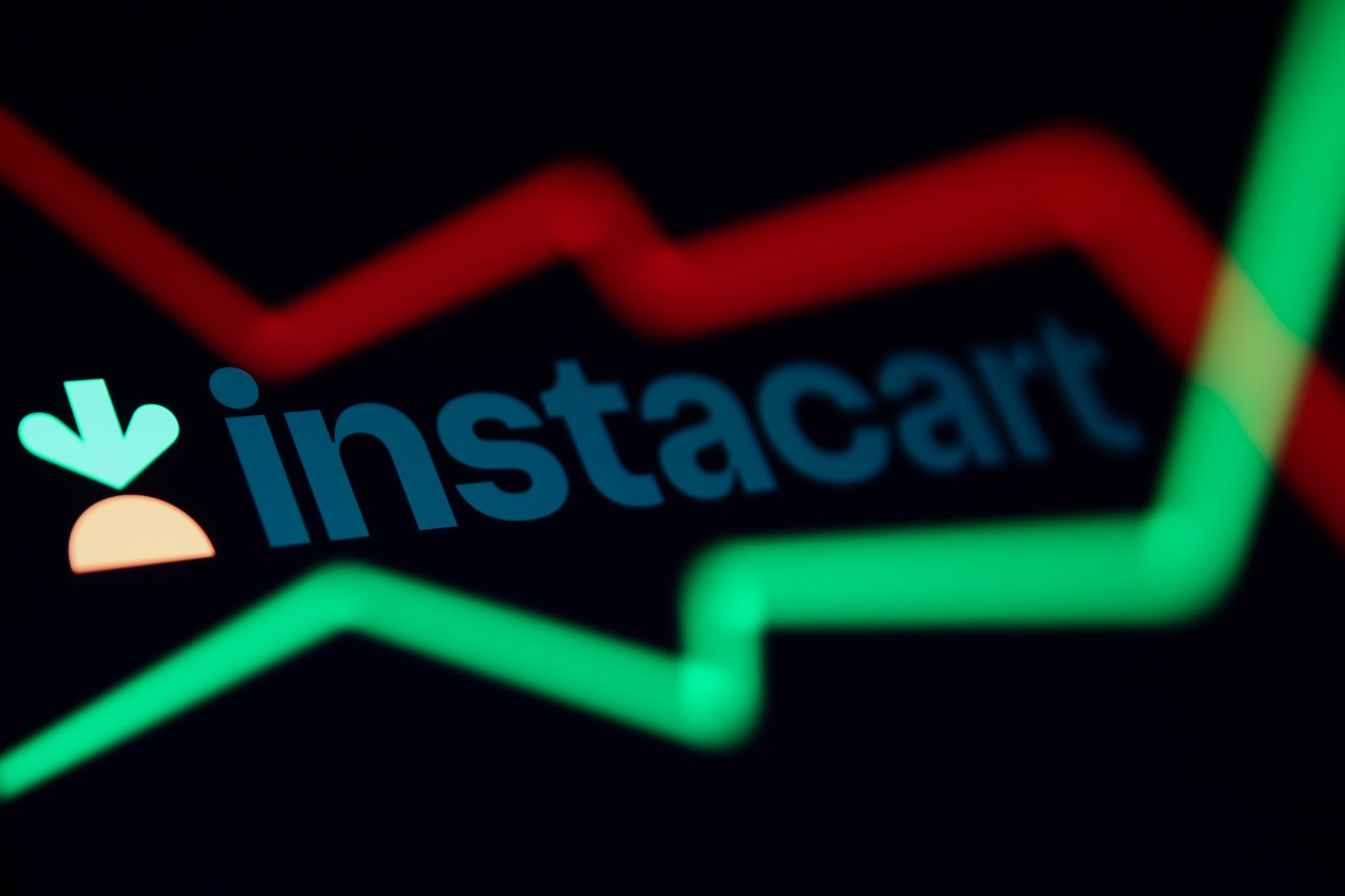 Instacart,delnice,podjetje,dostava,hrana,borza