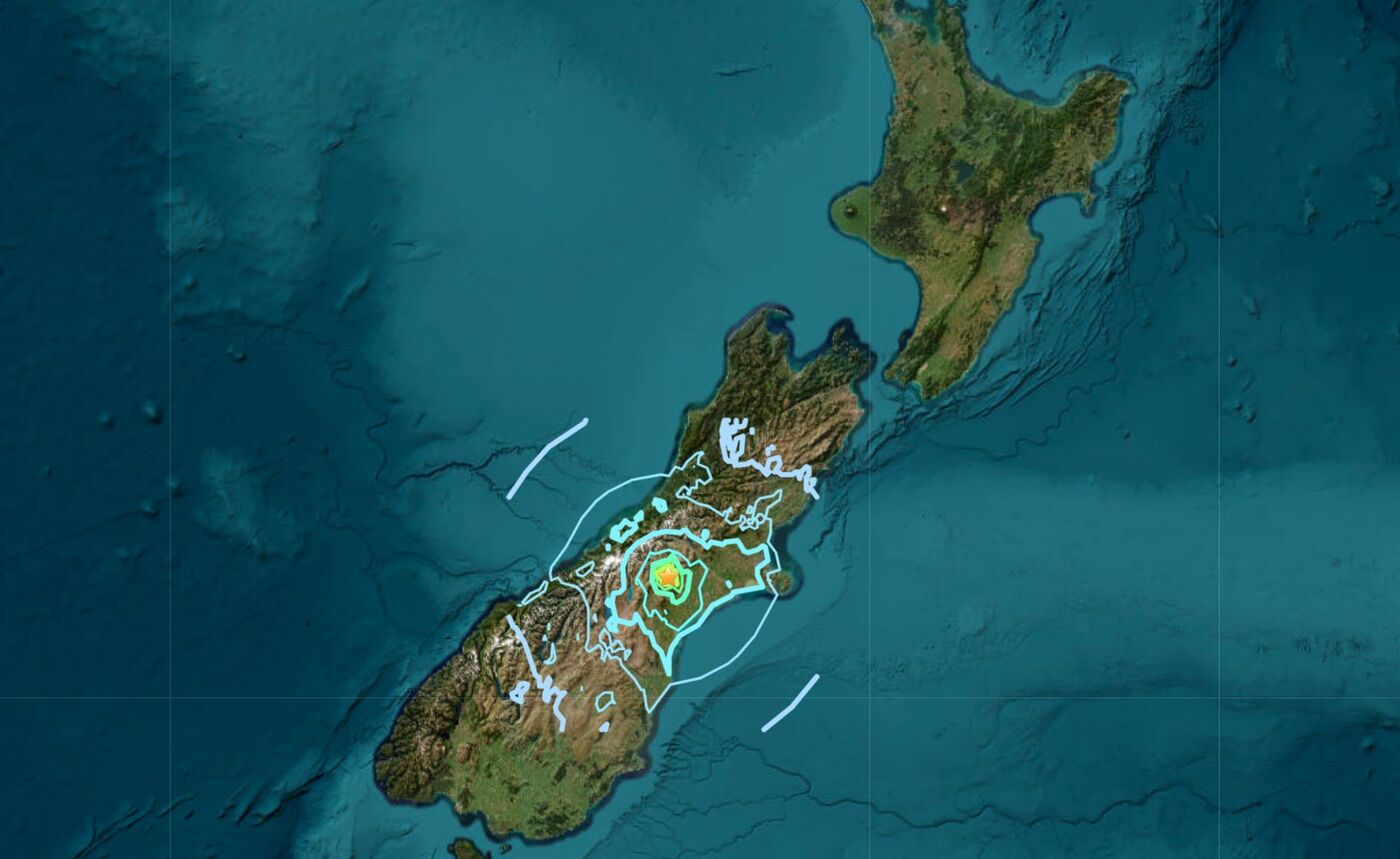 potres, nova zelandija