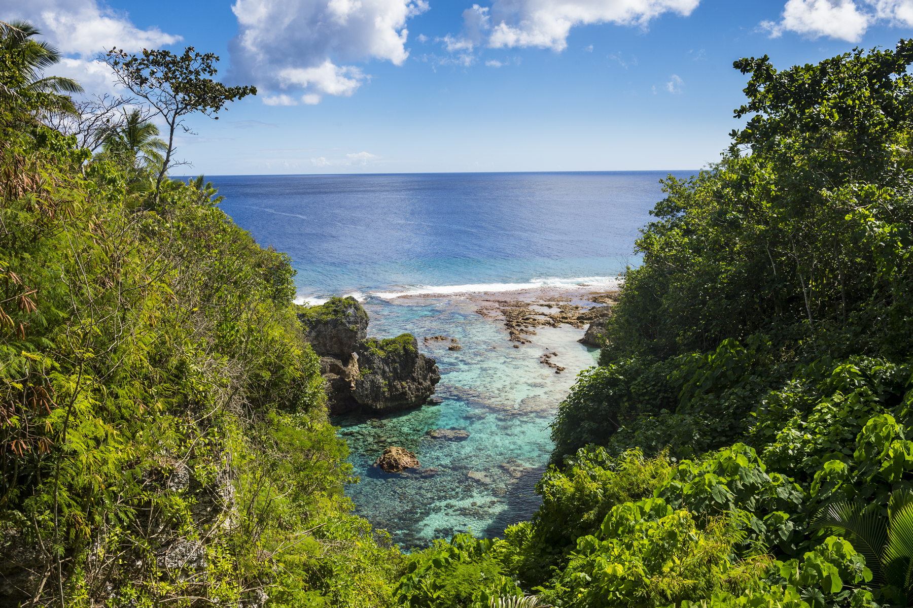 niue, morje
