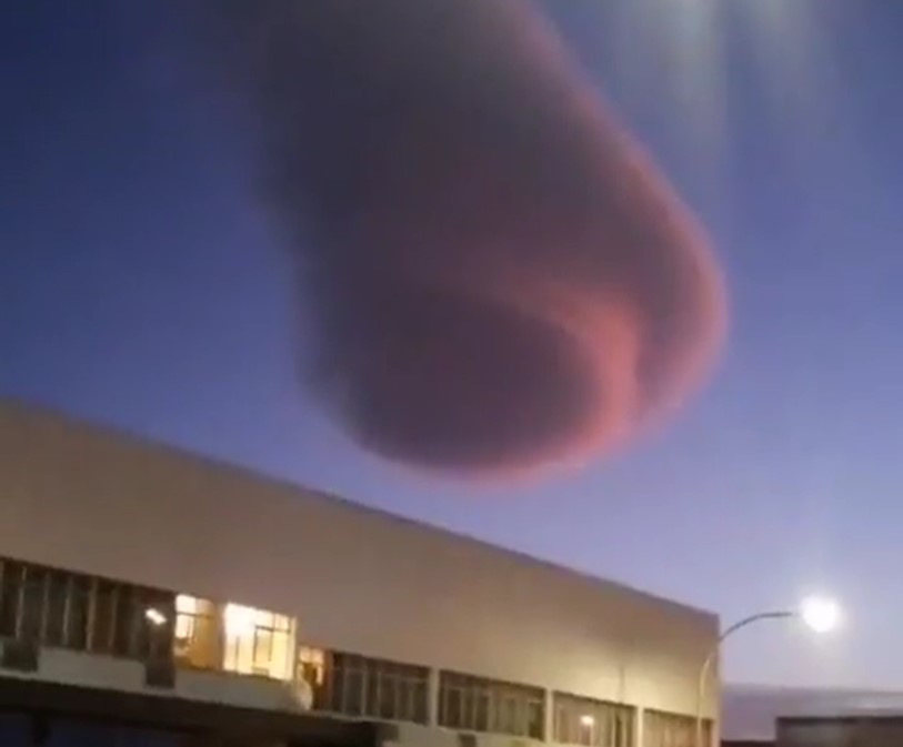 lečasti oblak, Cape Town, Južna Afrika