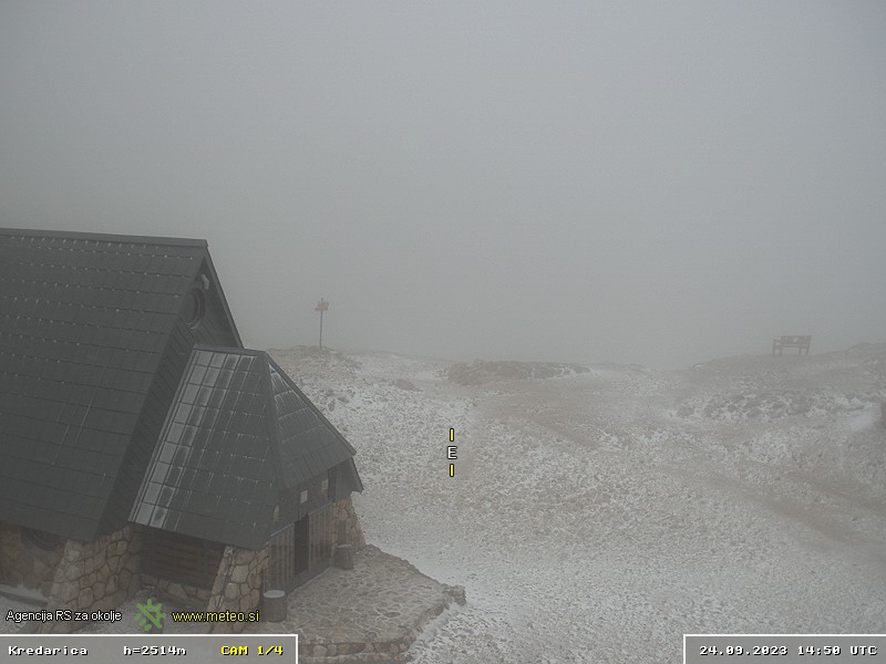 Kredarica, sneg, september, jesen