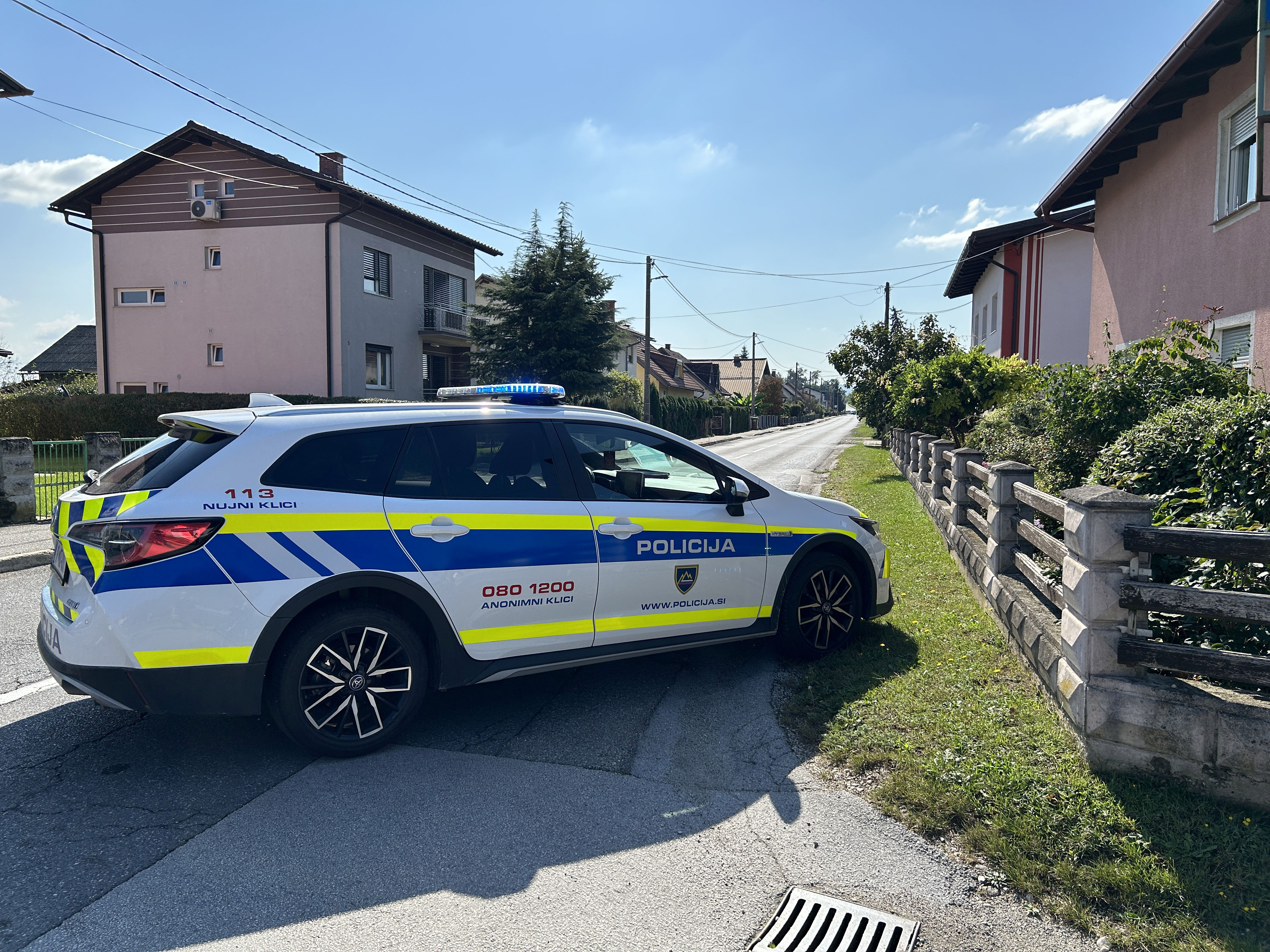 Streljanje na policiste v bližini Ptuja