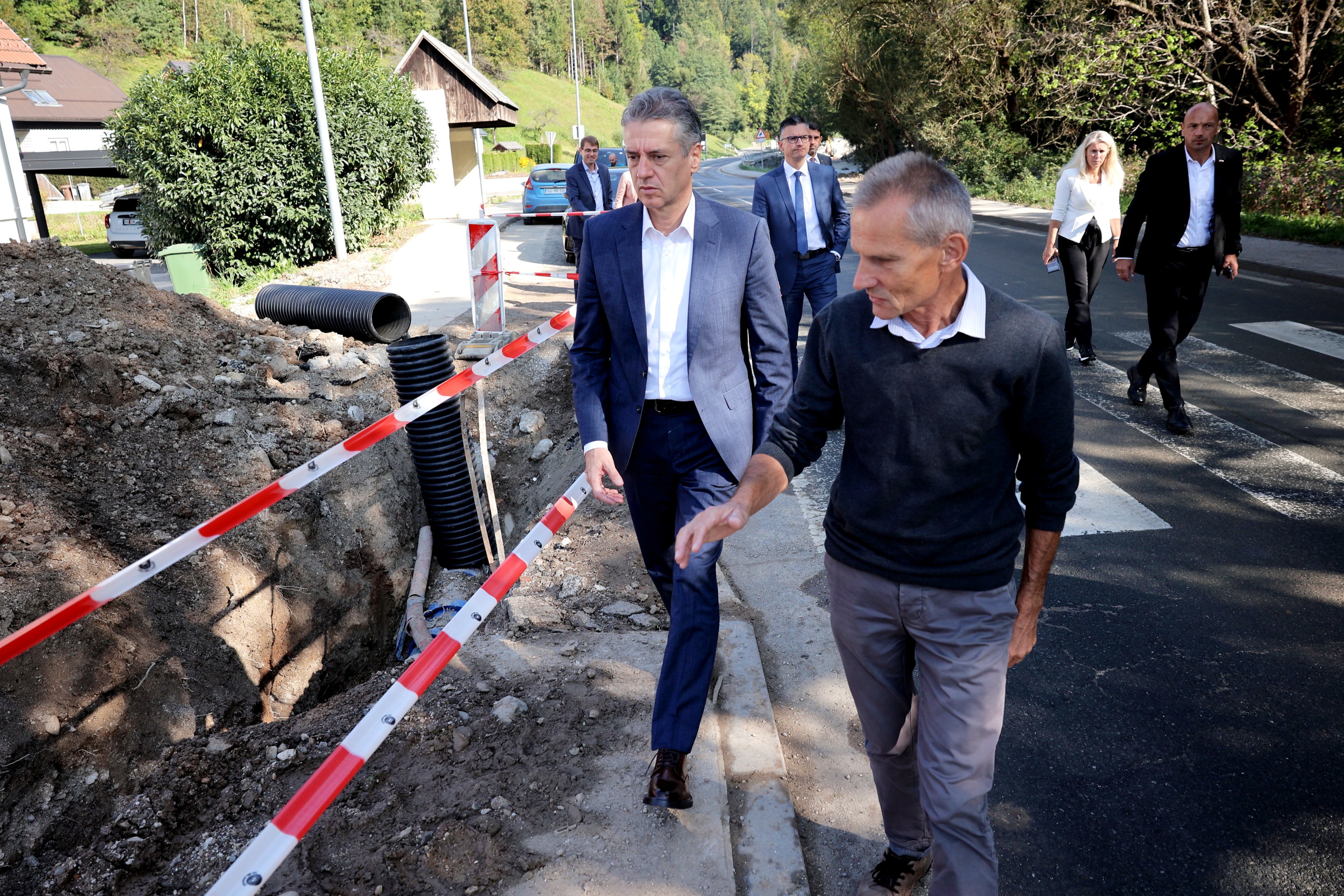 obisk vlade na Koroškem