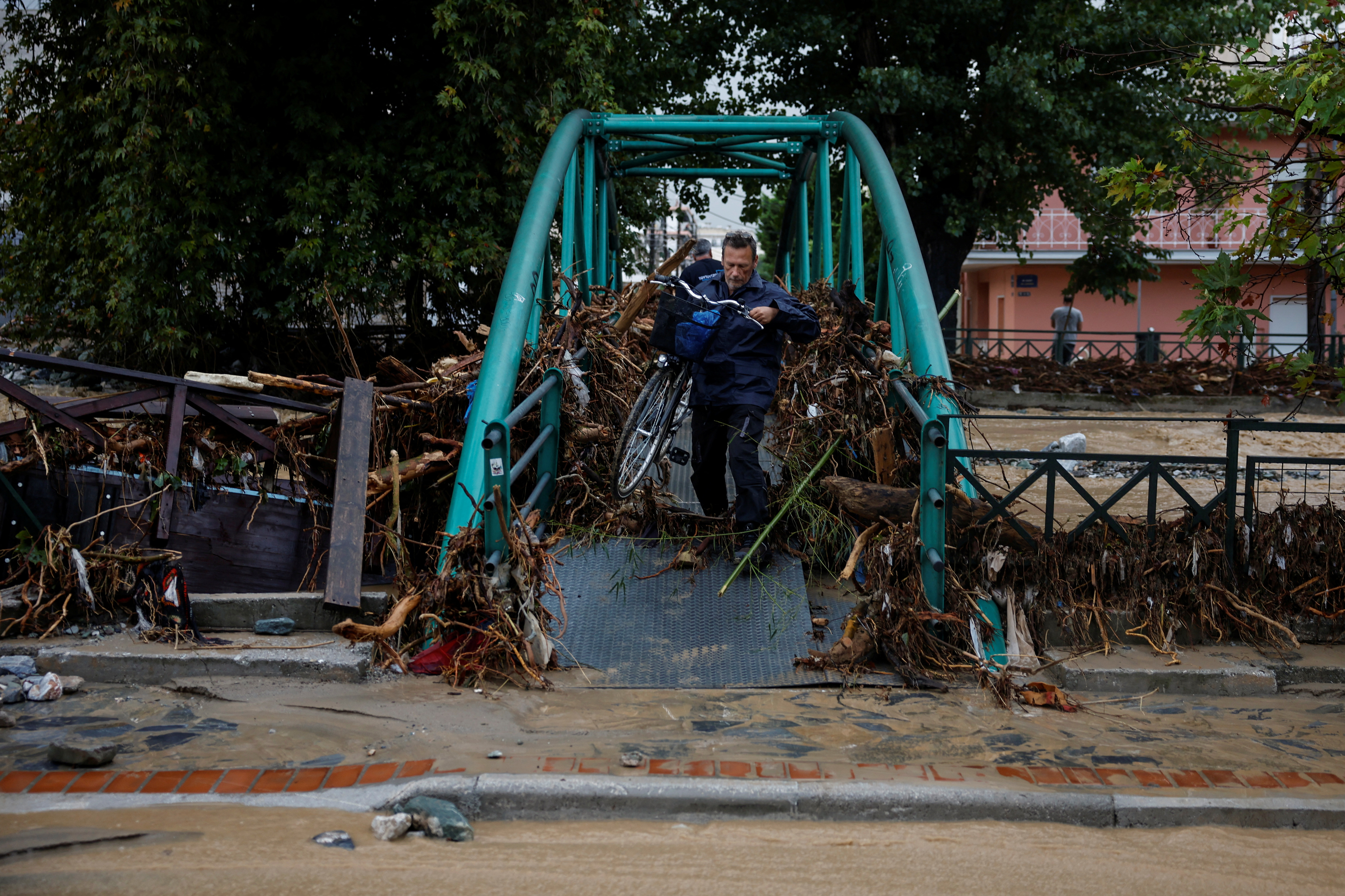 Elias, Grčija, poplave, Volos