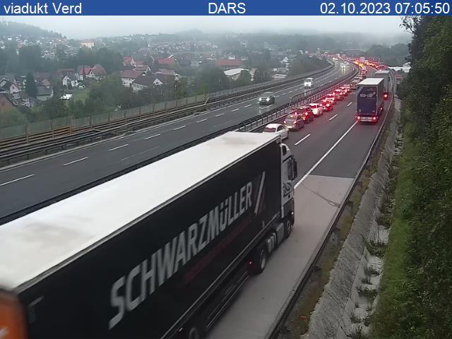 viadukt verd, primorska avtocesta