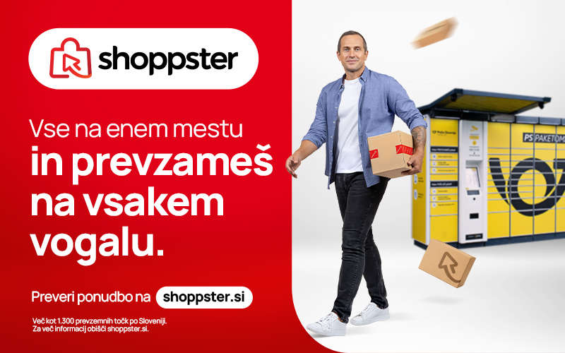 Shoppster, paketomat