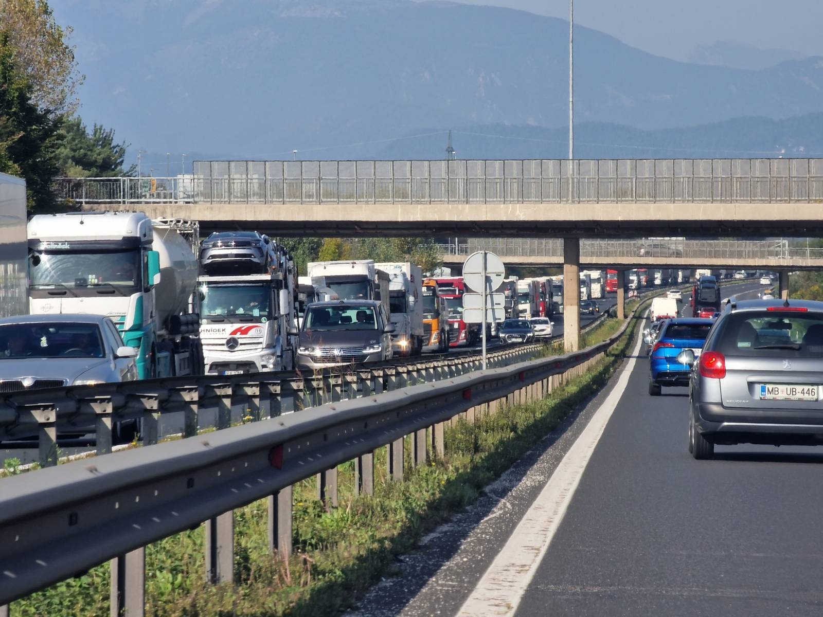 avtocesta zastoji promet