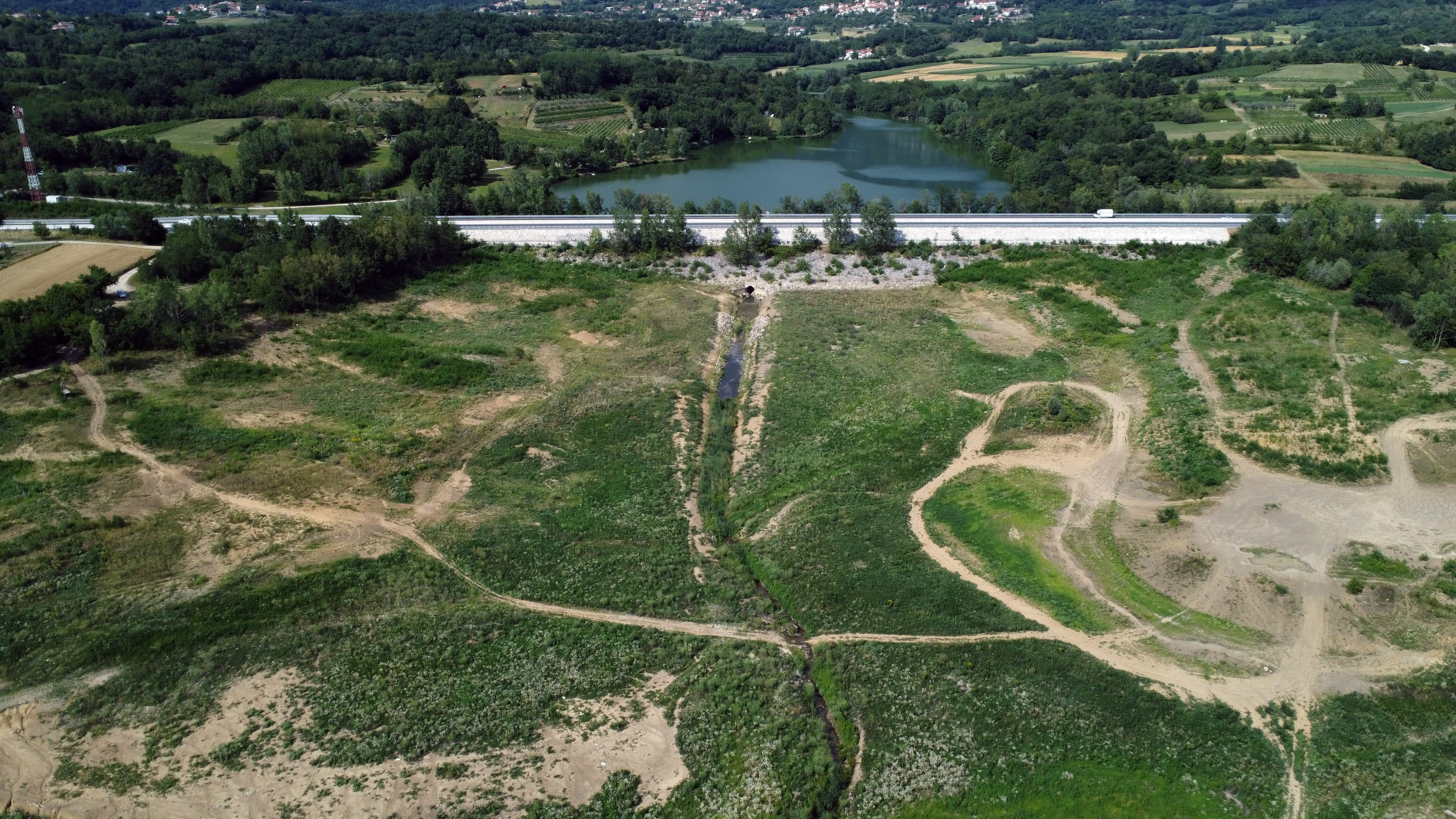 zadrževalnik Vogršček