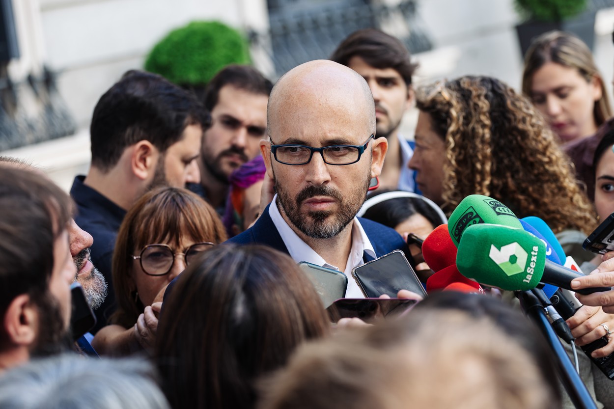 Tiskovni predstavnik združenja Sumar Nacho Alvarez