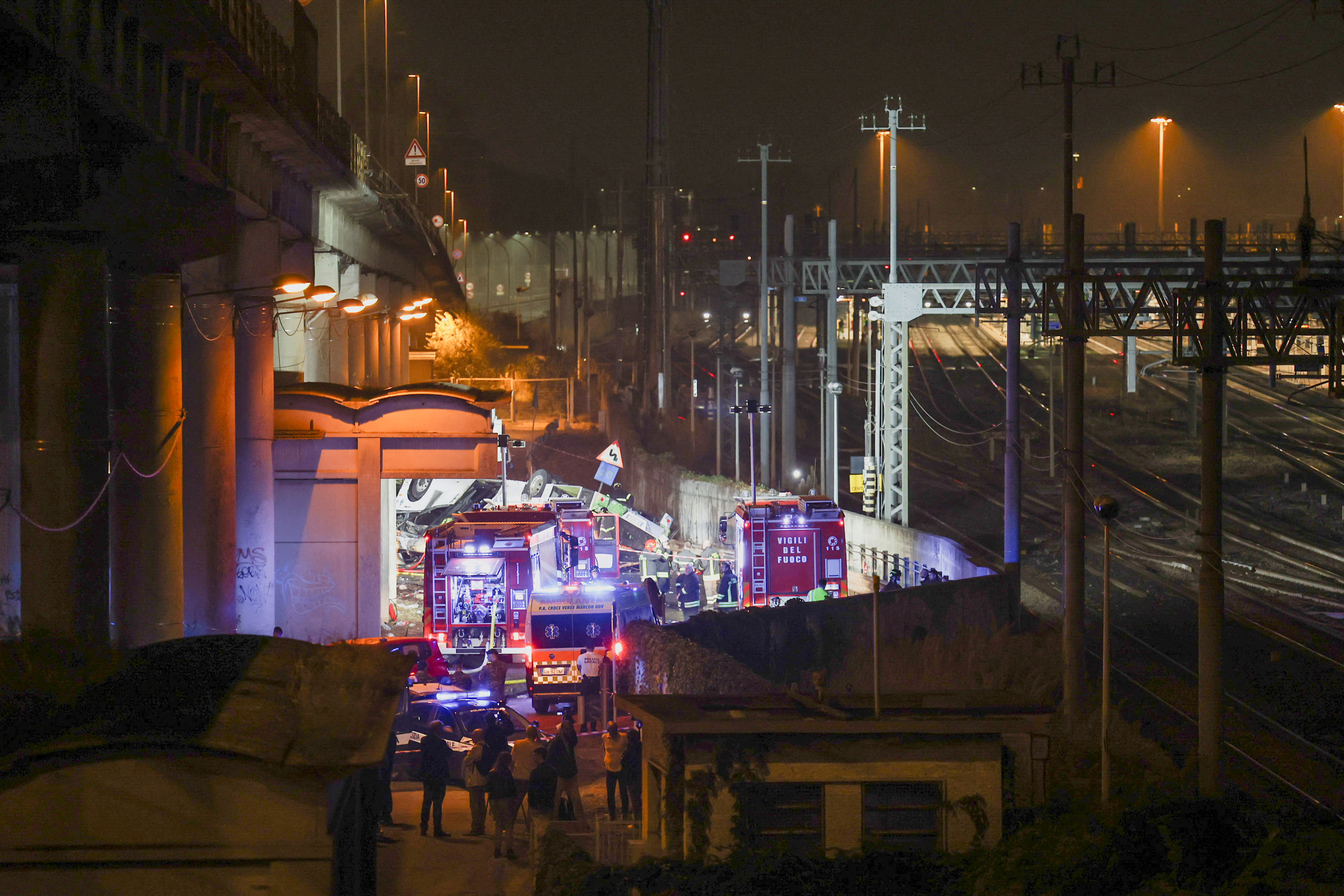 nesreča, avtobus, benetke