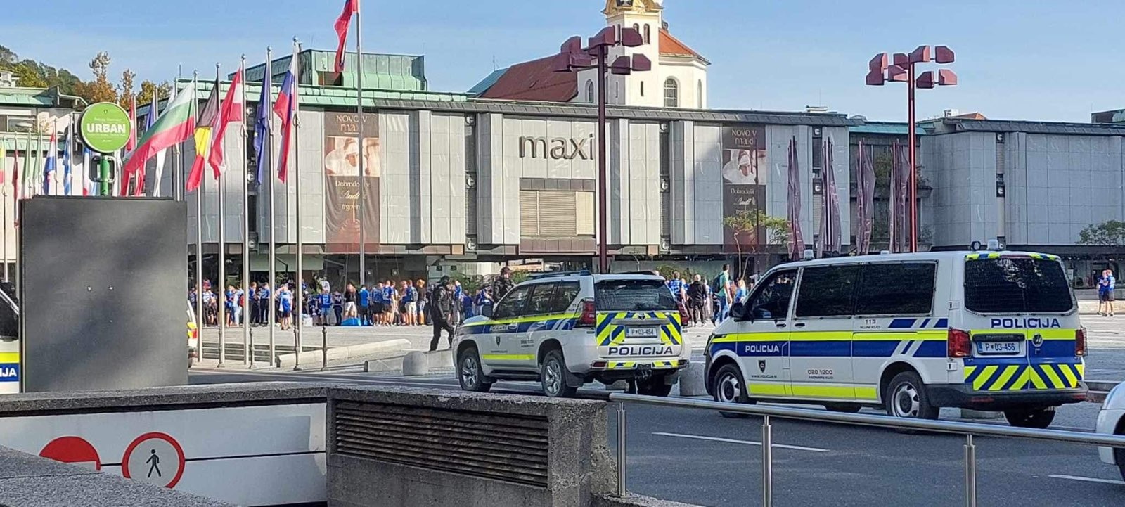 Policija, Ljubljana, center Ljubljane