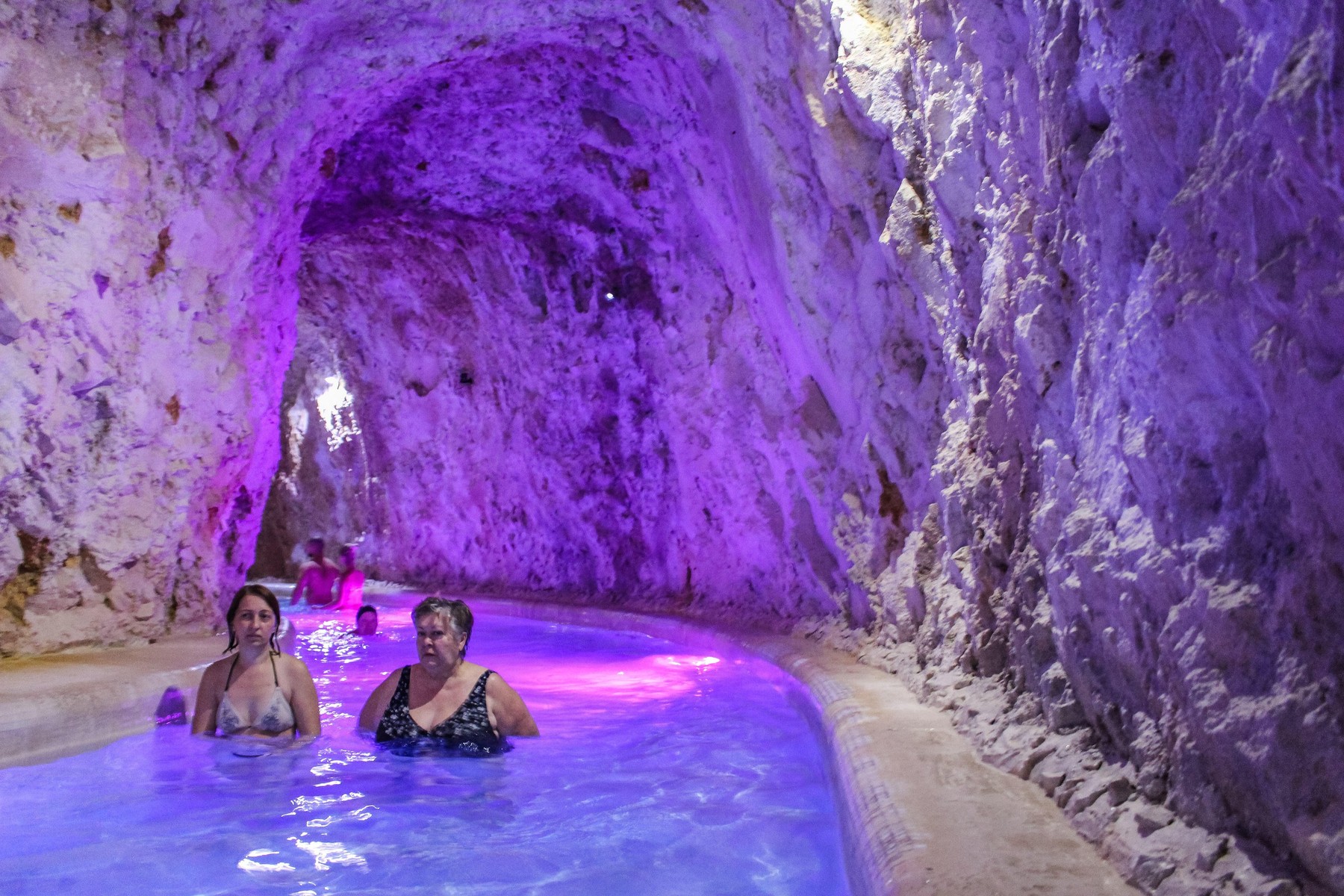 Miskolctapolco, Madžarska, kopališče