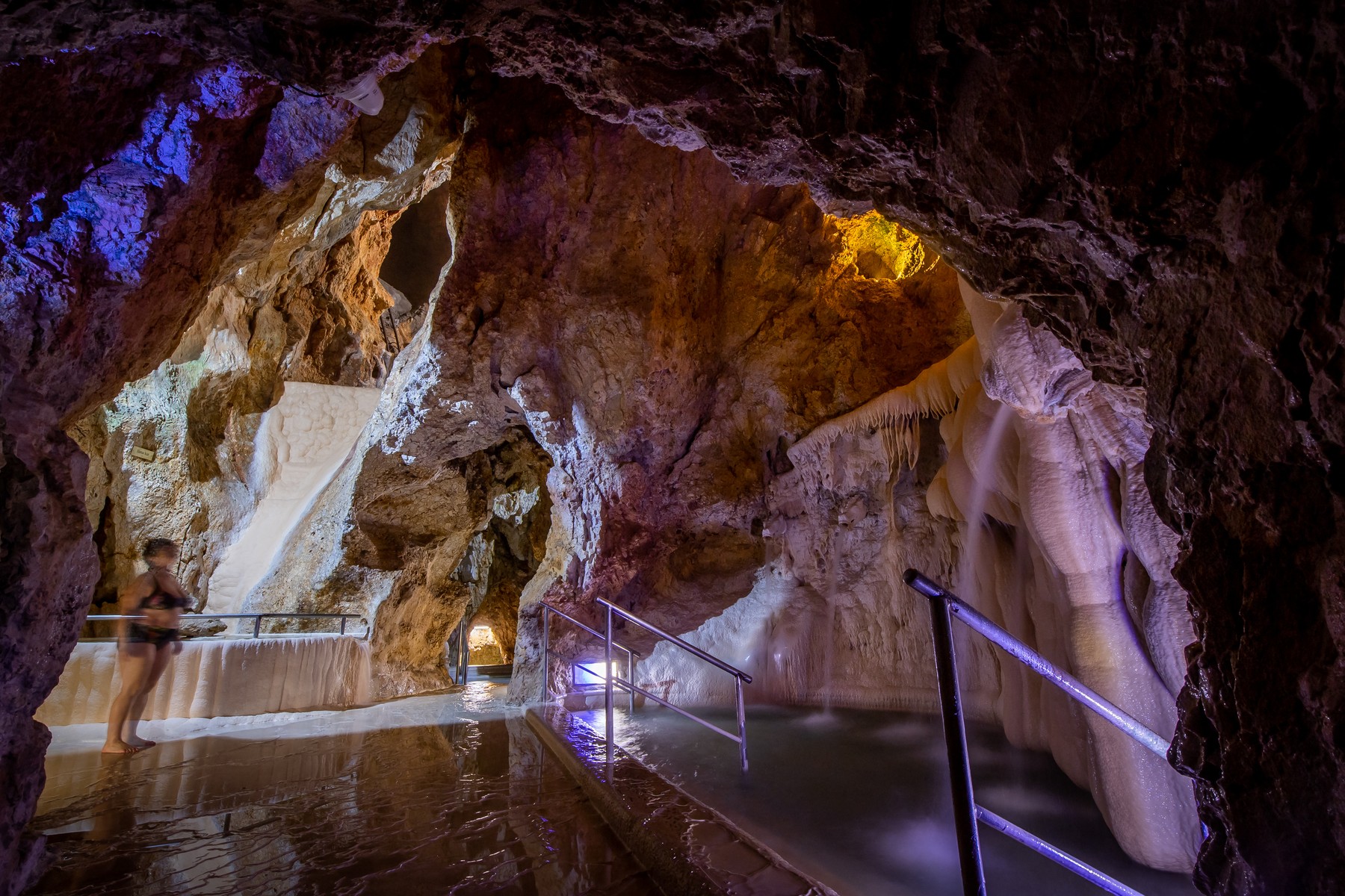 Miskolctapolco, Madžarska, kopališče