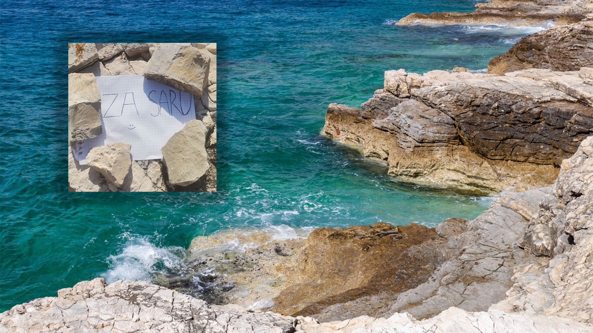 Sporočilo za Saro v Puli