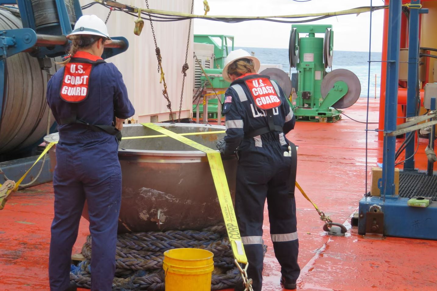 podmornica titan, razbitine