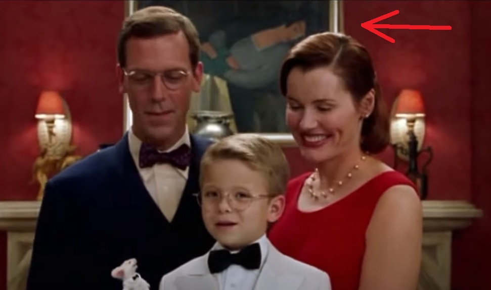 Speča dama s črno vazom Stuart Little