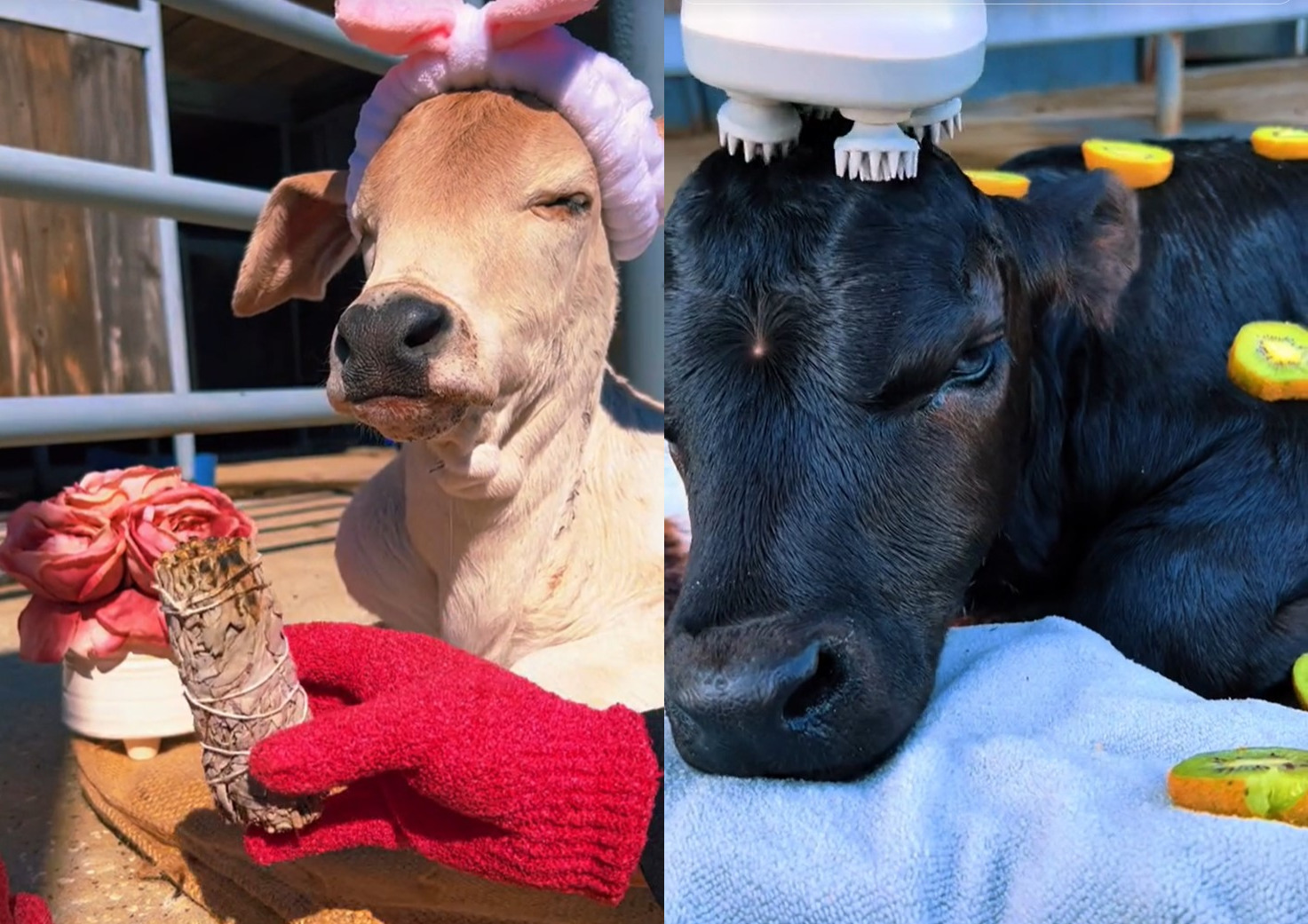 lepotilni salon, krave, razvajanje