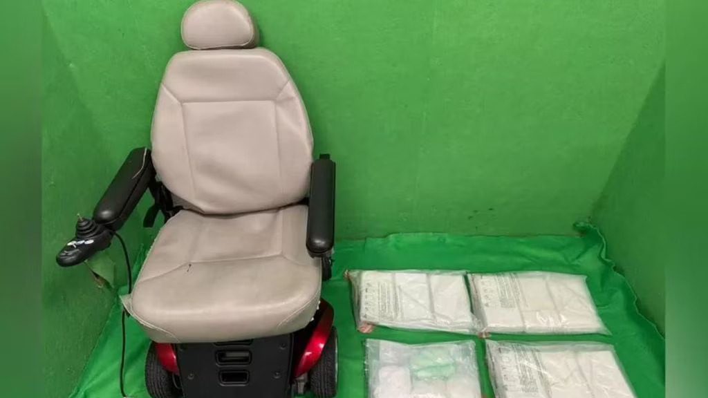 invalidski voziček - kokain