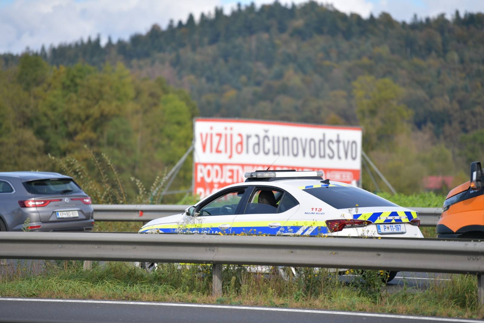 štajerska avtocesta, promet, tovornjak, policija