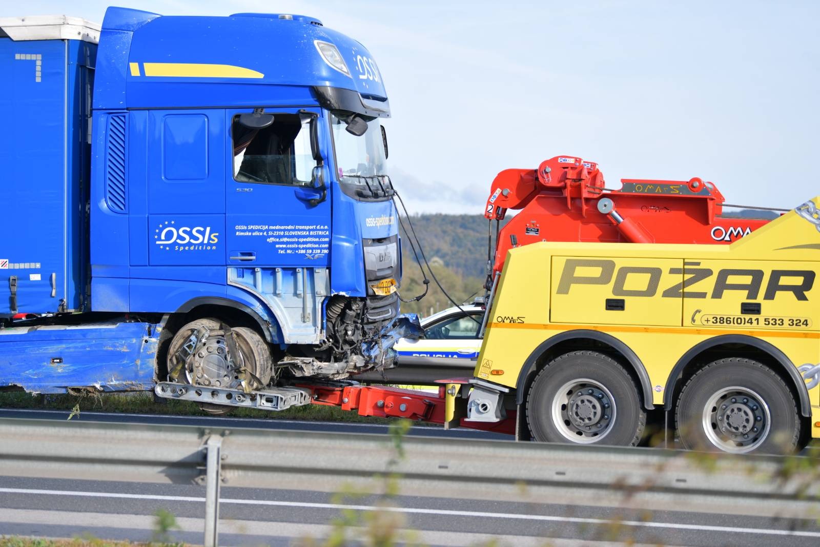 štajerska avtocesta, promet, tovornjak, avtovleka