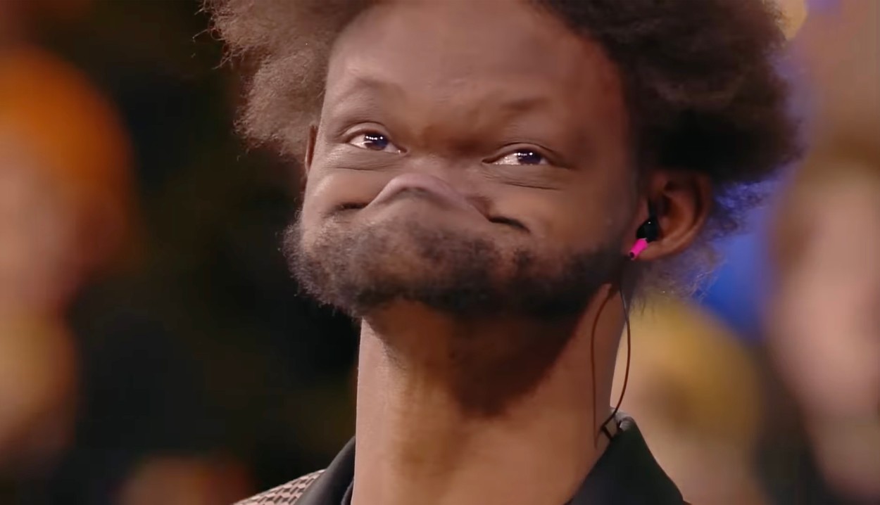 Jovante Carter, gurning, spakovanje, Guinnessov rekord