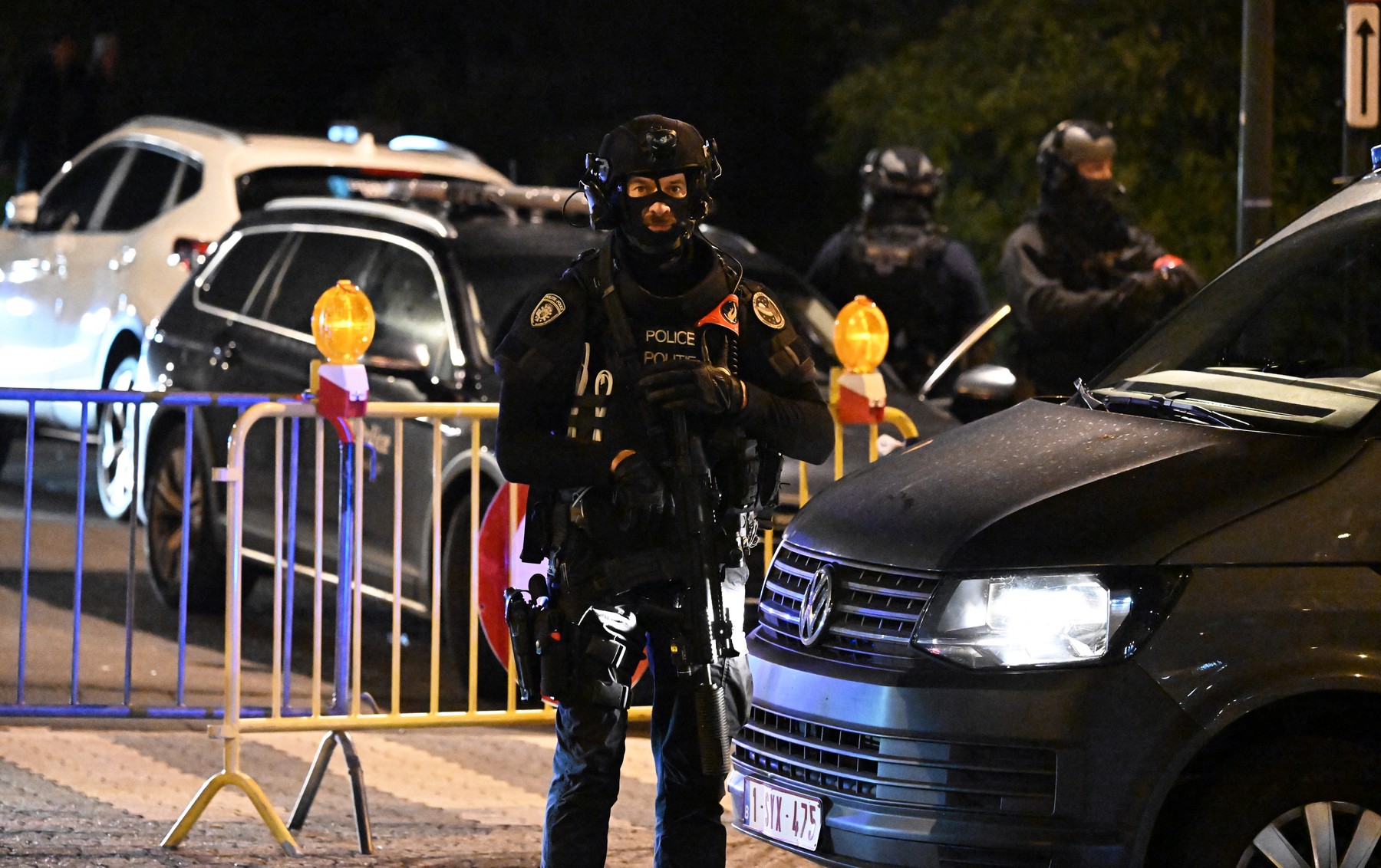 Bruselj, streljanje, policija