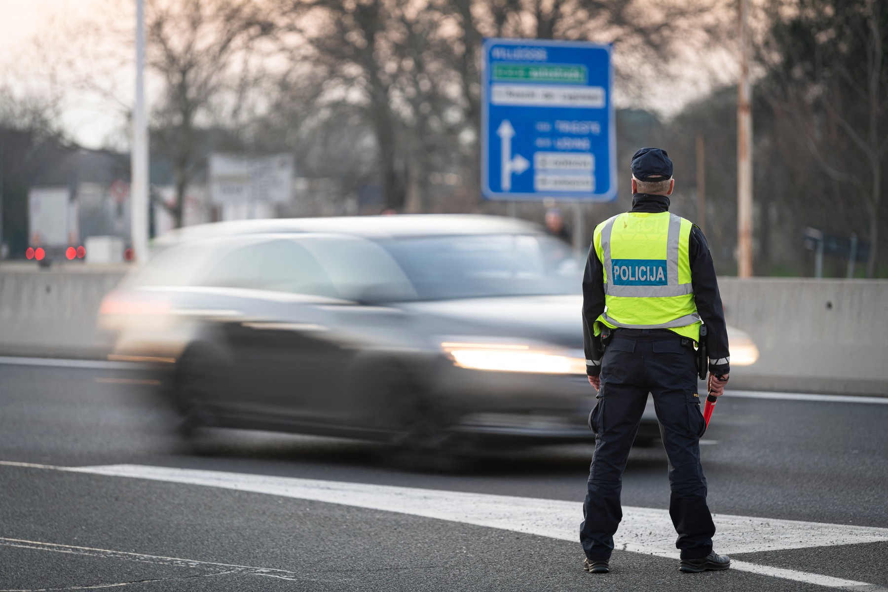 policija, Slovenija, meja, Italija