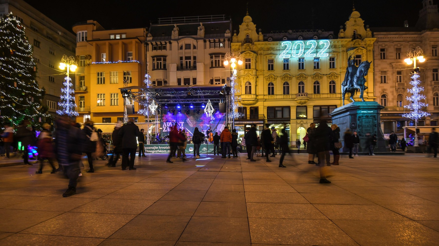 advent, božič, Zagreb