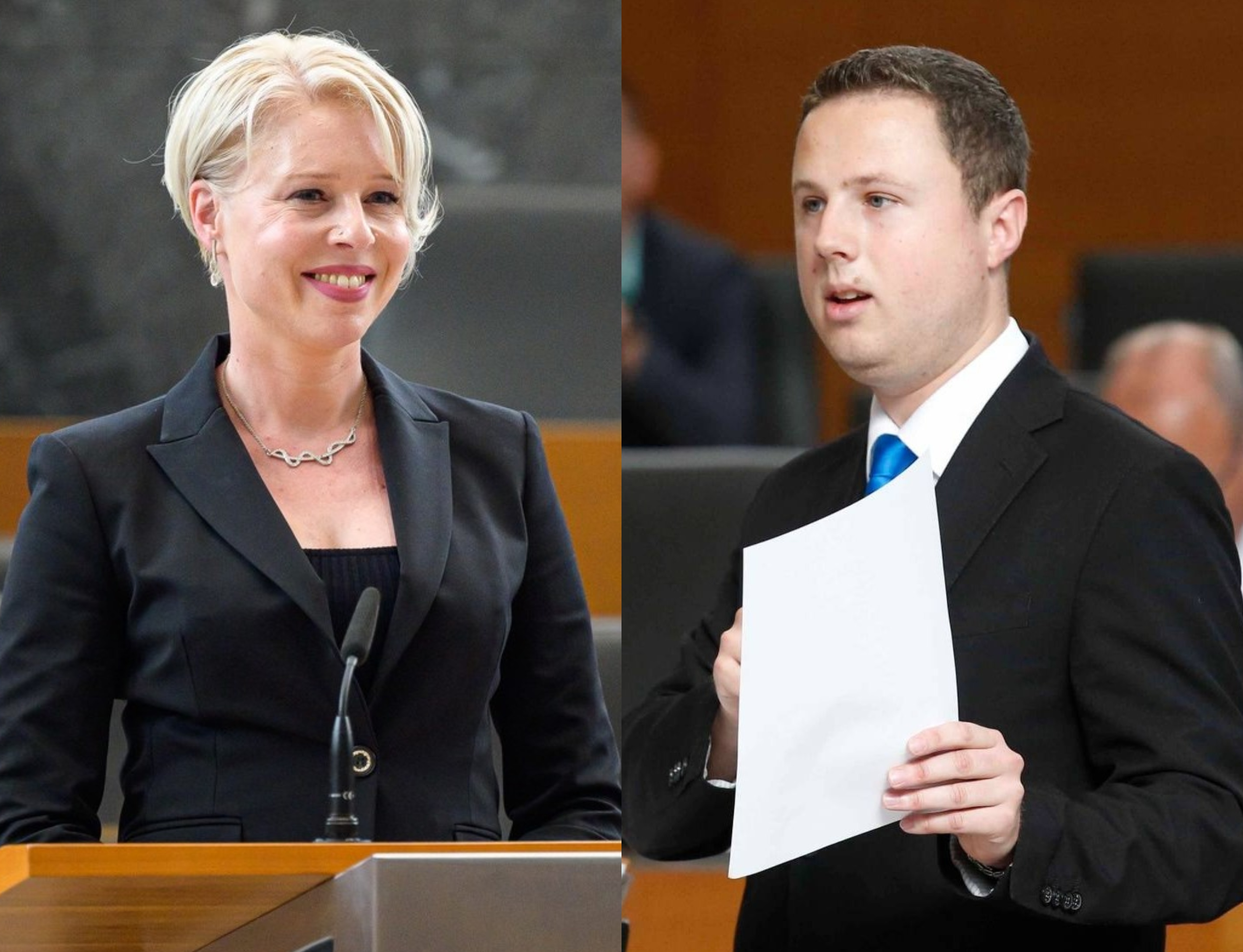 Urška Klakočar Zupančič, Žan Mahnič