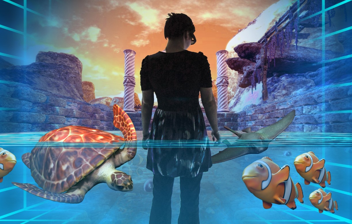 hologram, hologramski živalski vrt