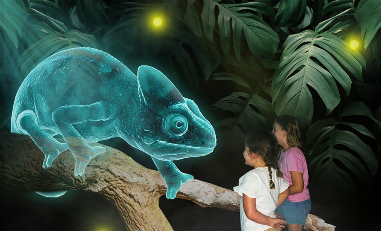 hologram, hologramski živalski vrt