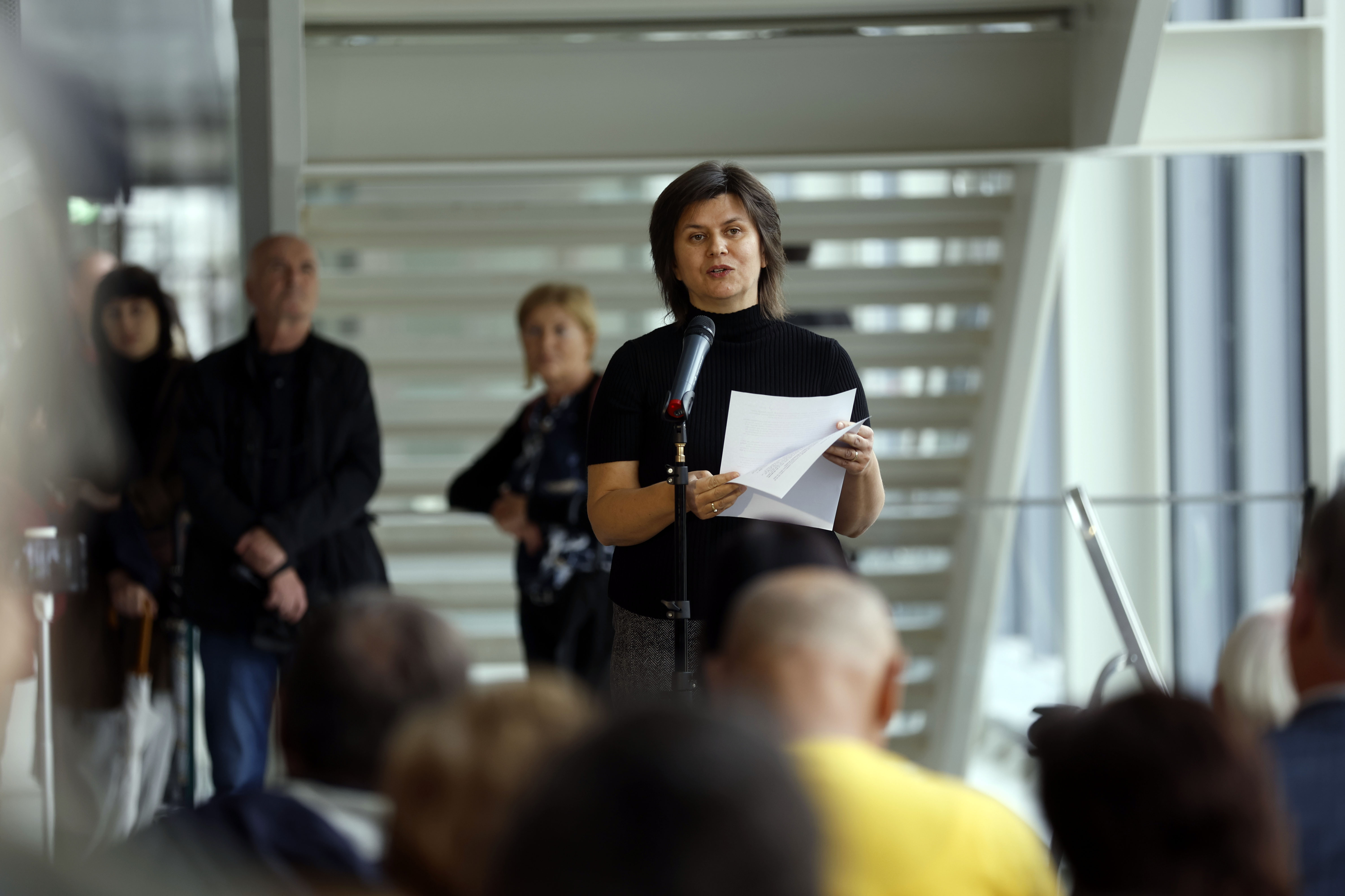 Odkritje obeležja izbrisanim.  (Foto: Borut Živulović/BOBO)