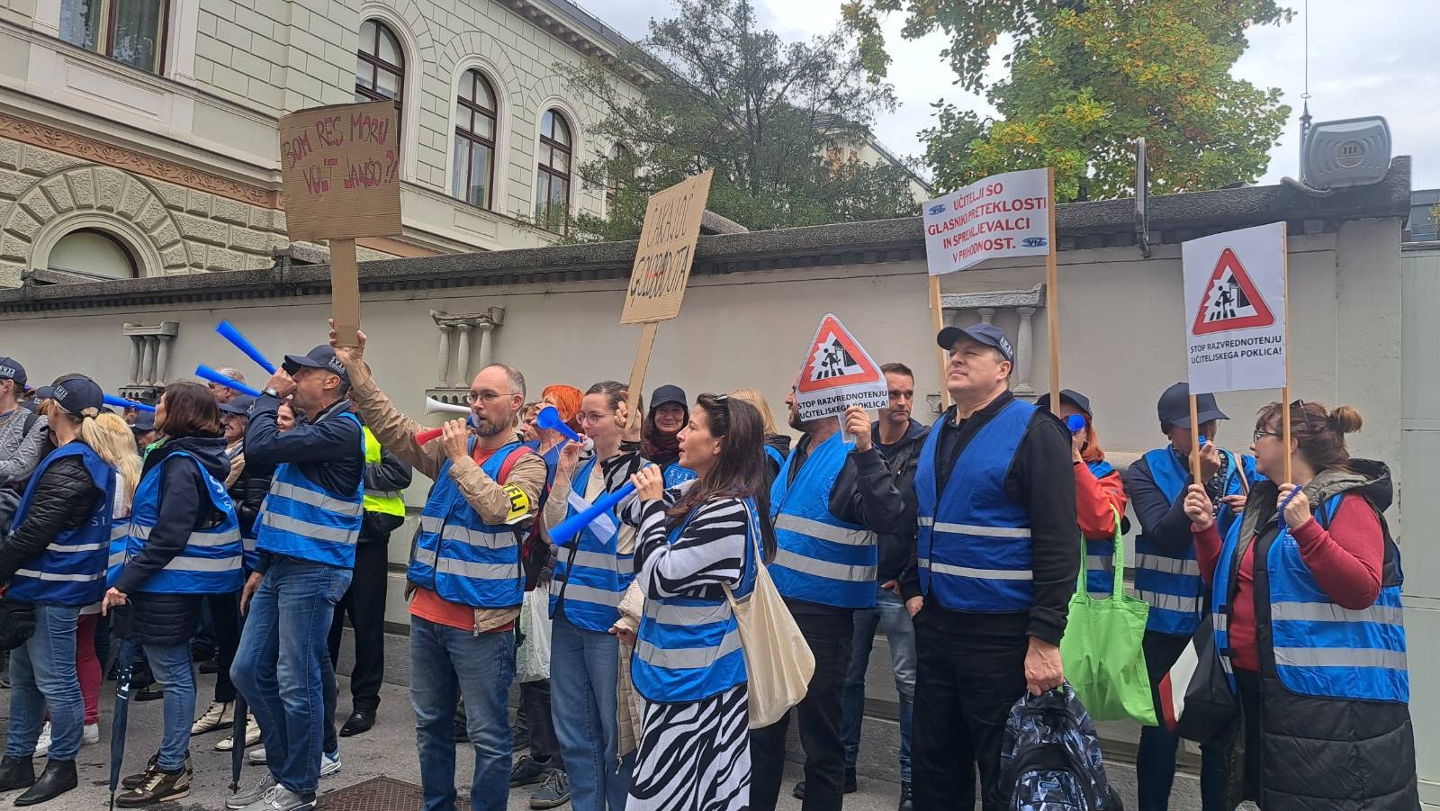Protestni shod Sviza. (Foto: N1)