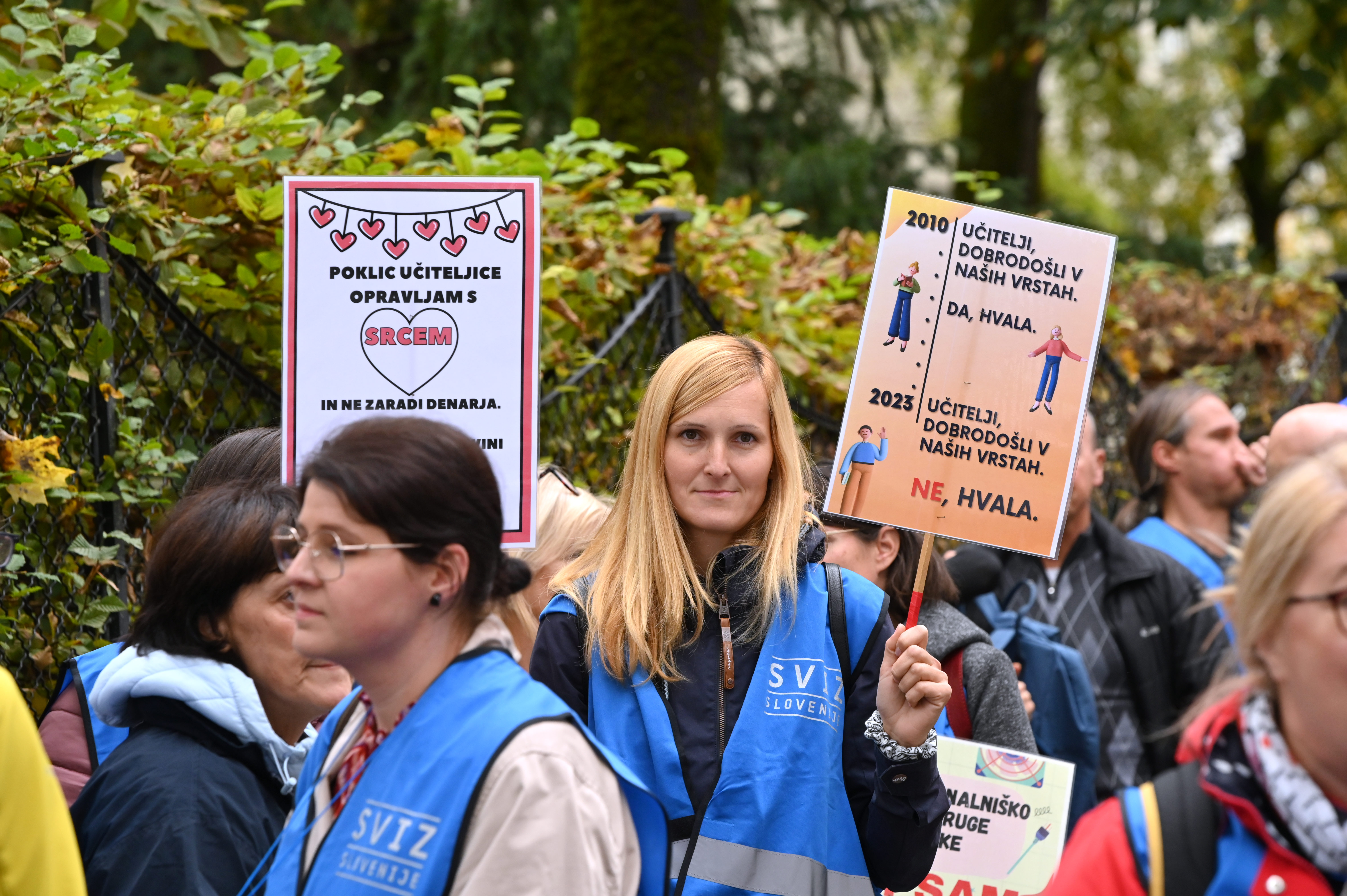 Protestni shod Sviza.