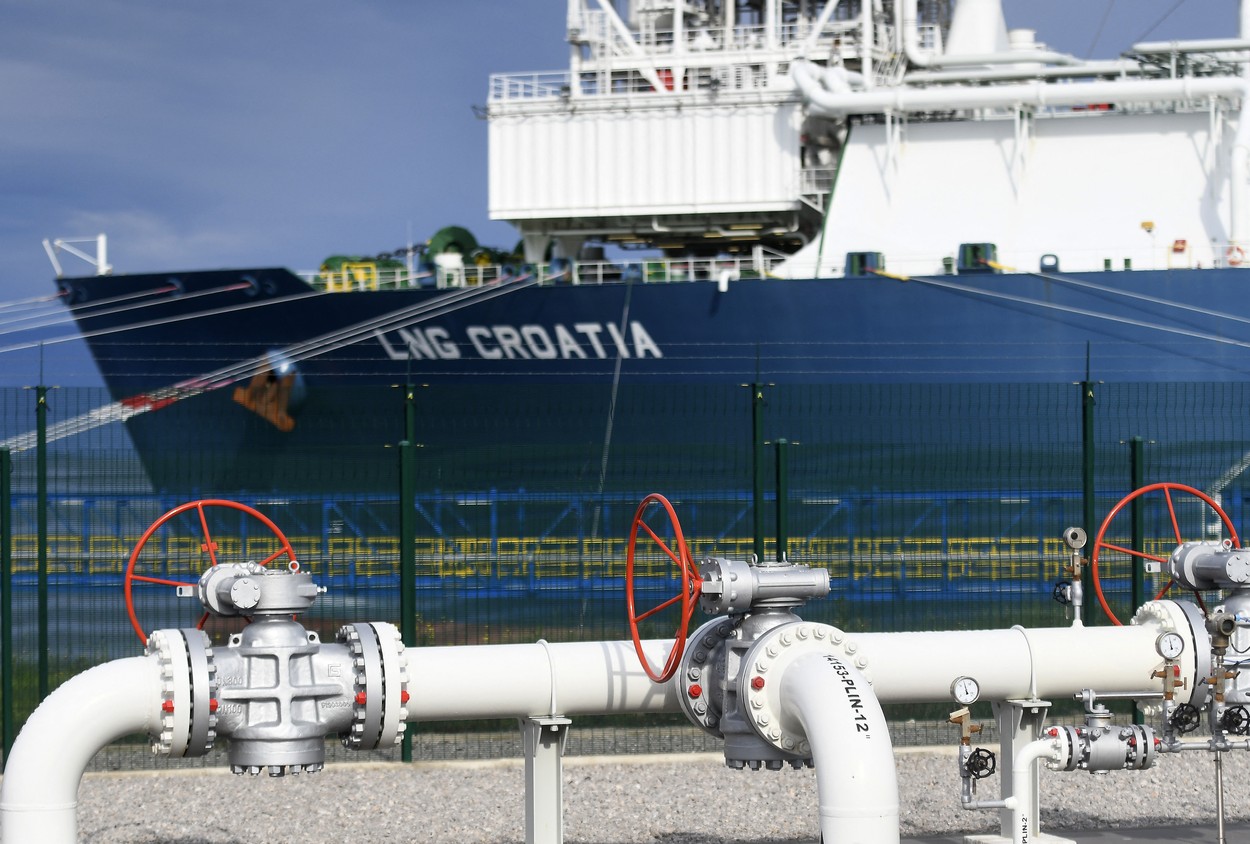 LNG terminal, plin, plinovod