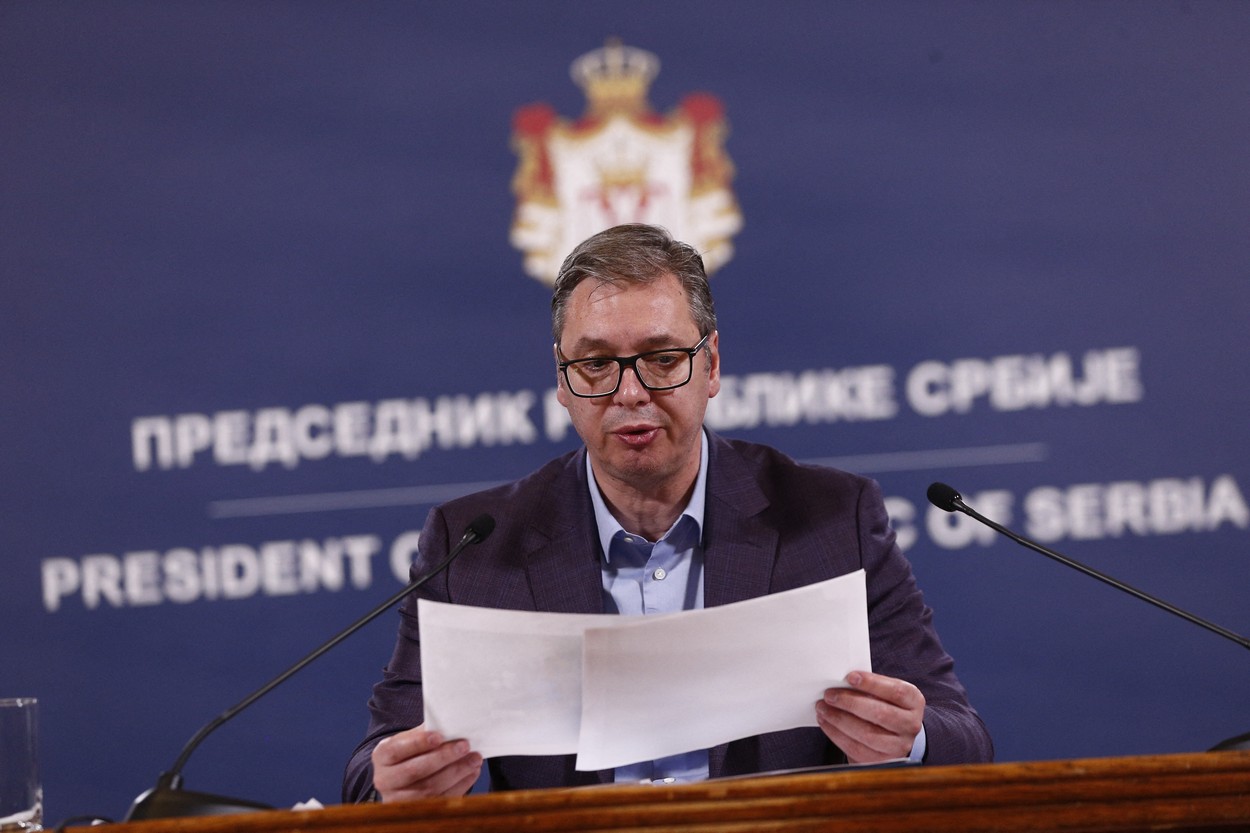 Srbski predsednik Aleksandar Vučić.
